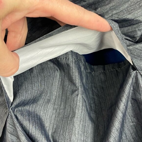 Billabong Soft Shell Jacket Blue Vented Mens Size Large Windbreaker Full Zipper - Picture 13 of 14